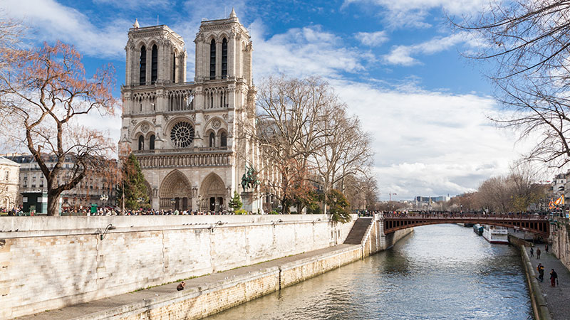 Notre Dame-katedralen i Paris