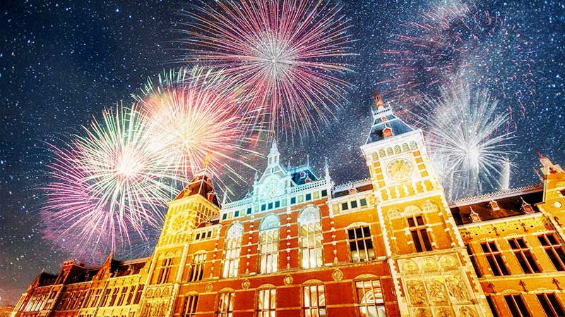 Nytt�rscruise i Nederland