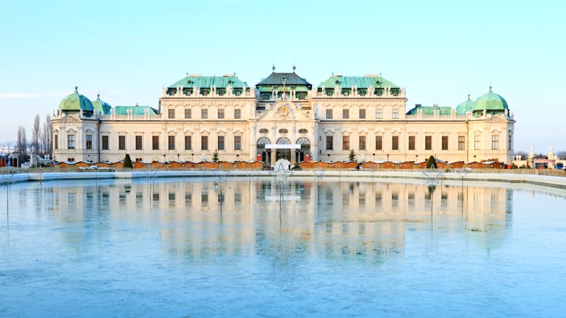 Belvedere om vinteren