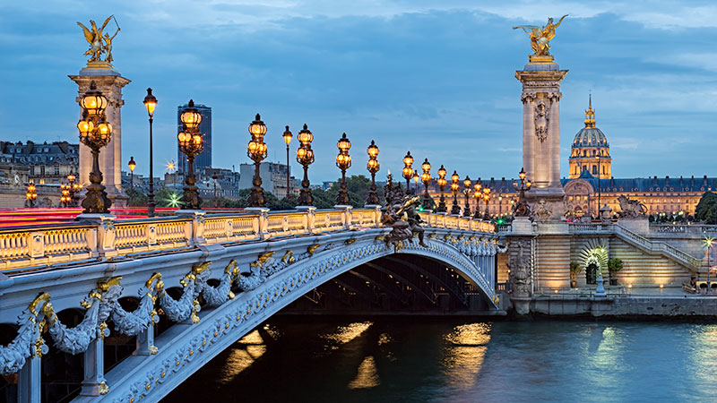 Alexandre III-broen, Paris