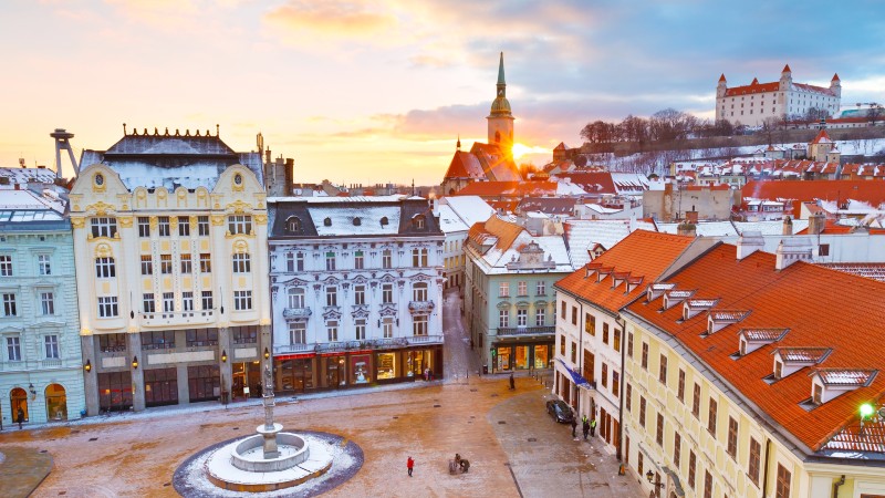 Gamlebyen i Bratislava Gamlebyen i Bratislava