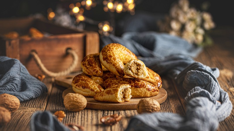 Tradisjonell Slovakisk julebakst Tradisjonell Slovakisk julebakst