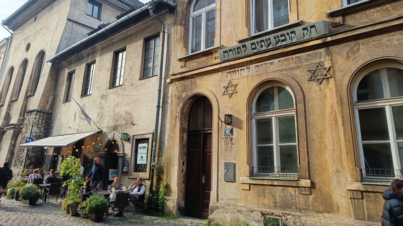 Kazimierz distriktet i Krakow Kazimierz