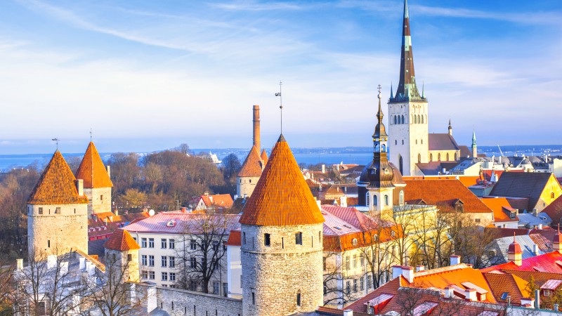 Utsikt over gamlebyen