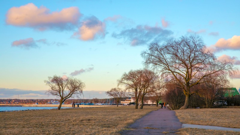 Pirita-omr�det ved kysten