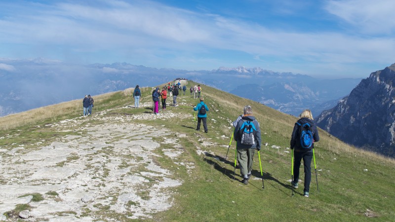 mennesker som g�r i fjellet