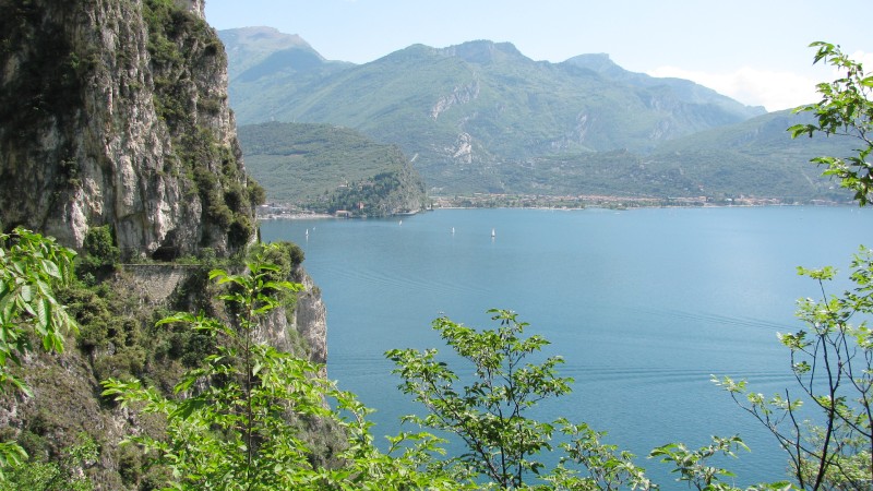 utsikt utover omr�det sett fra Ponale stien