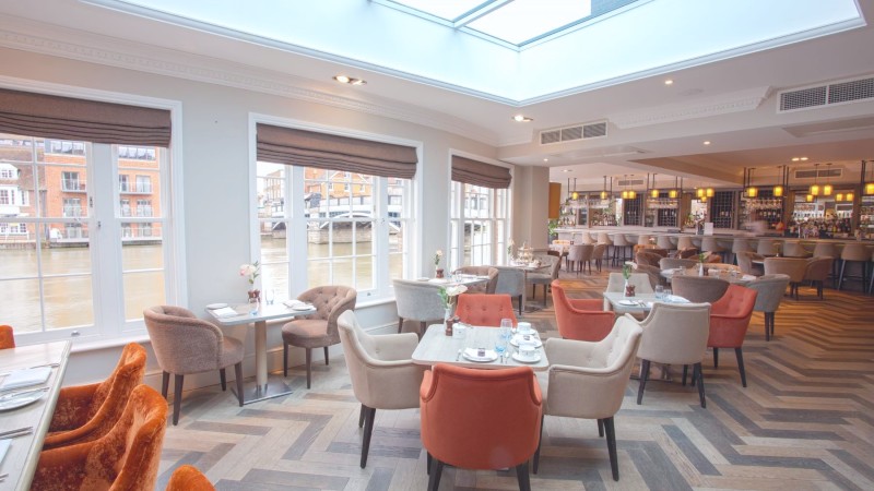 Restauranten p� Sir Christopher Wren Hotel and Spa