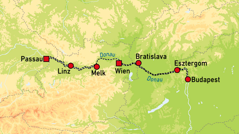 Passau - M�nchen - Oslo